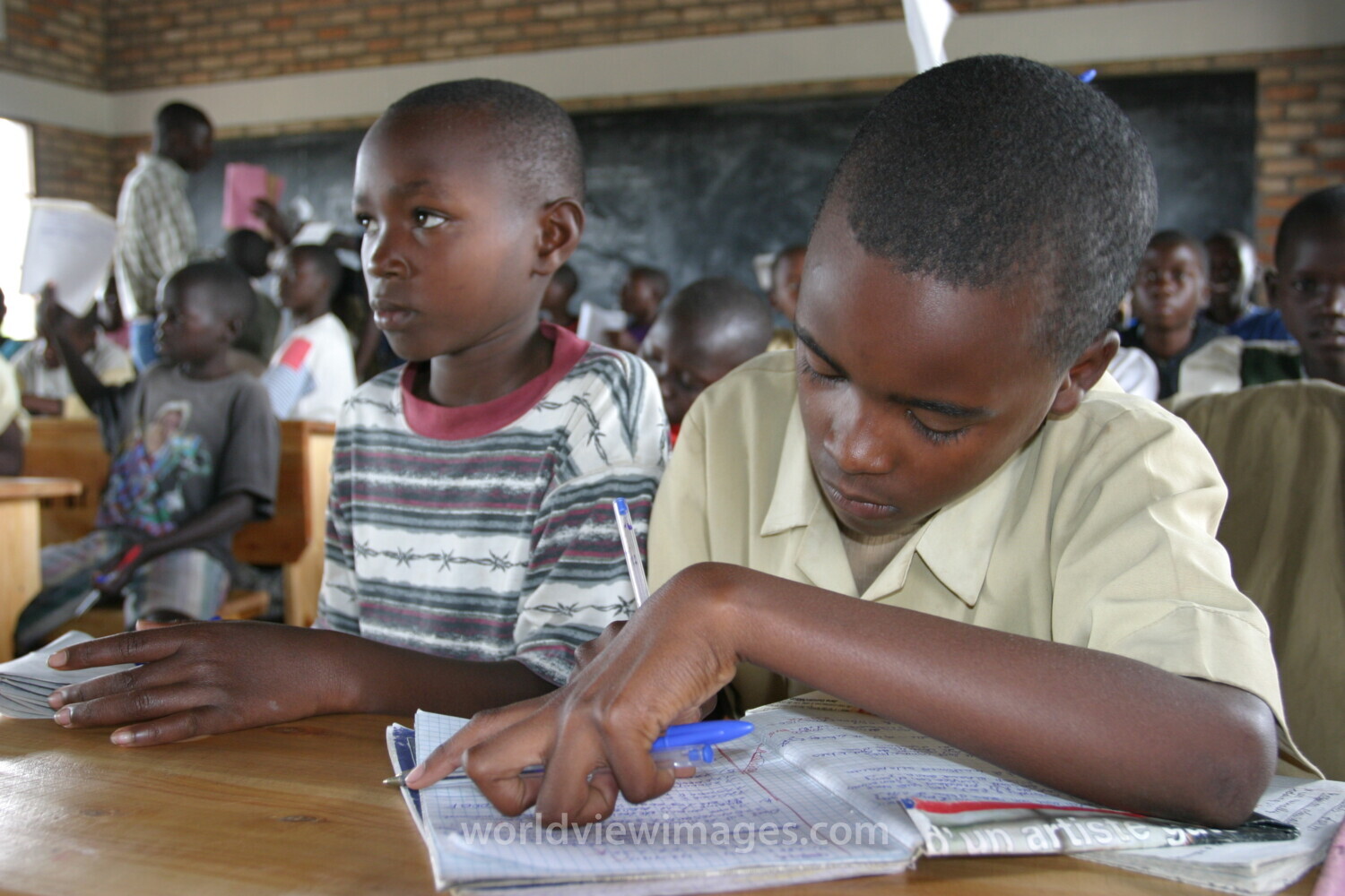 Students in School in Rwanda
