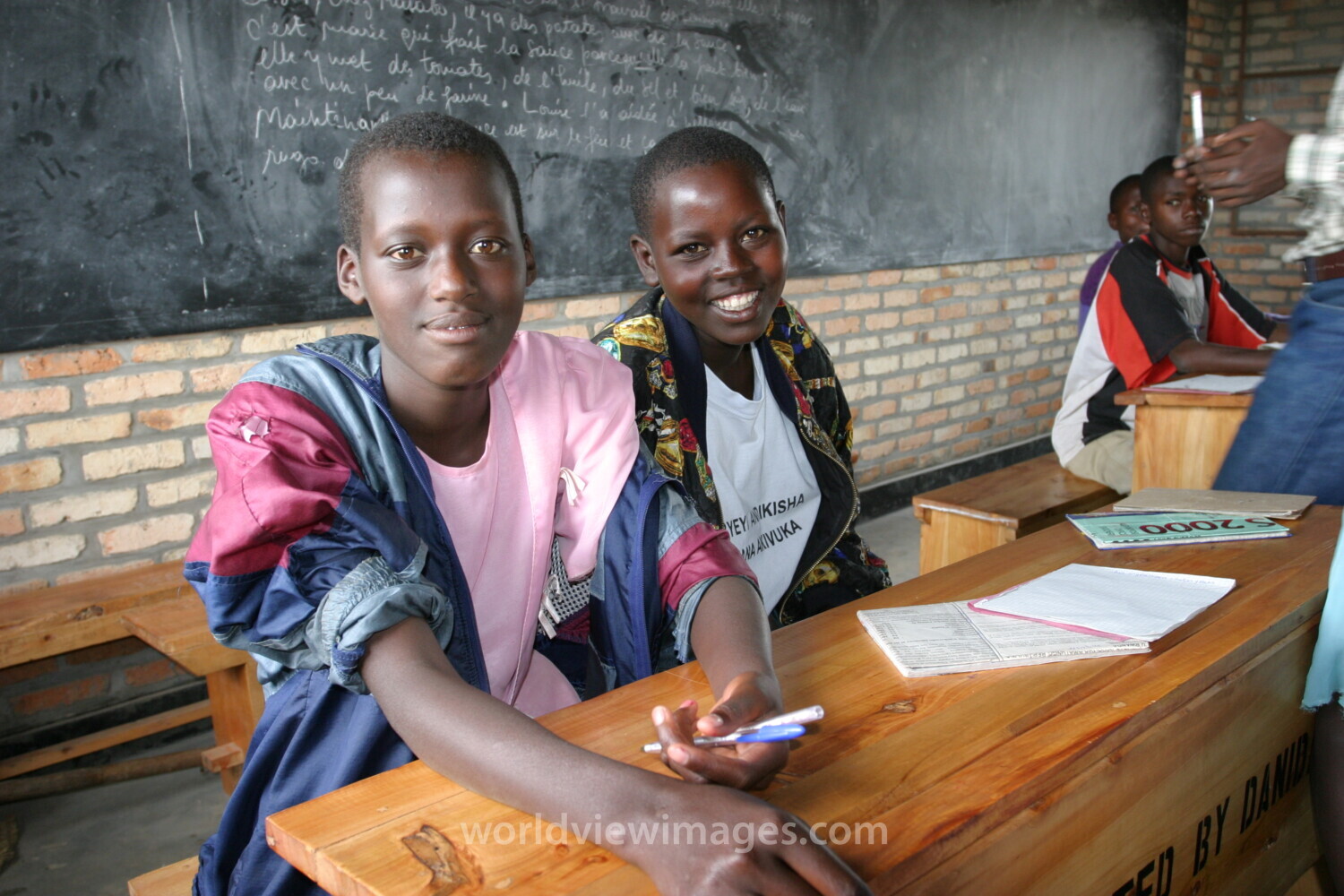 Students in School in Rwanda