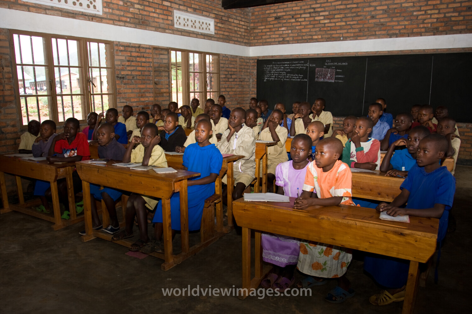 Classroom in Rwanda