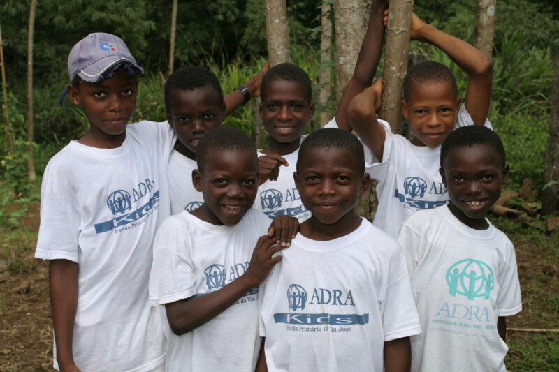 Students in Sau Tome — Eager students attend school, with help from ADRA, in Sau Tome, Africa — Sao Tome, Africa, ADRA, Poverty, ADRA Kids