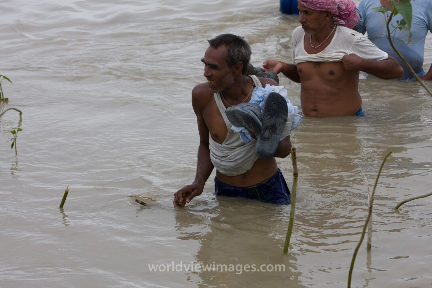 Flooding in Nepal India