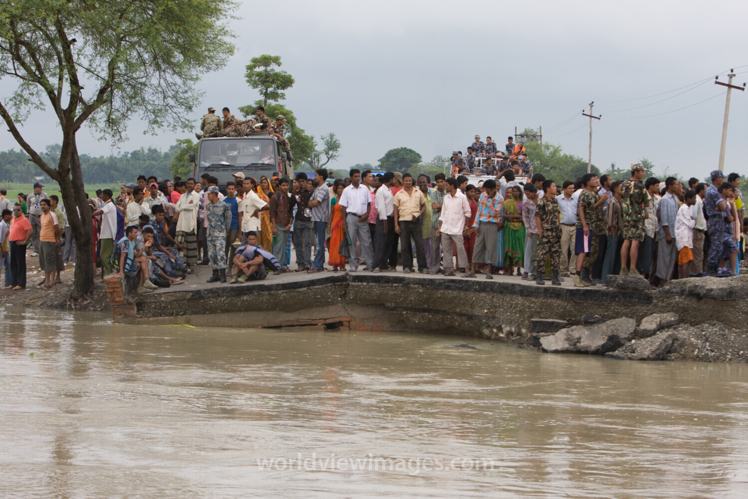 Flooding in Nepal India