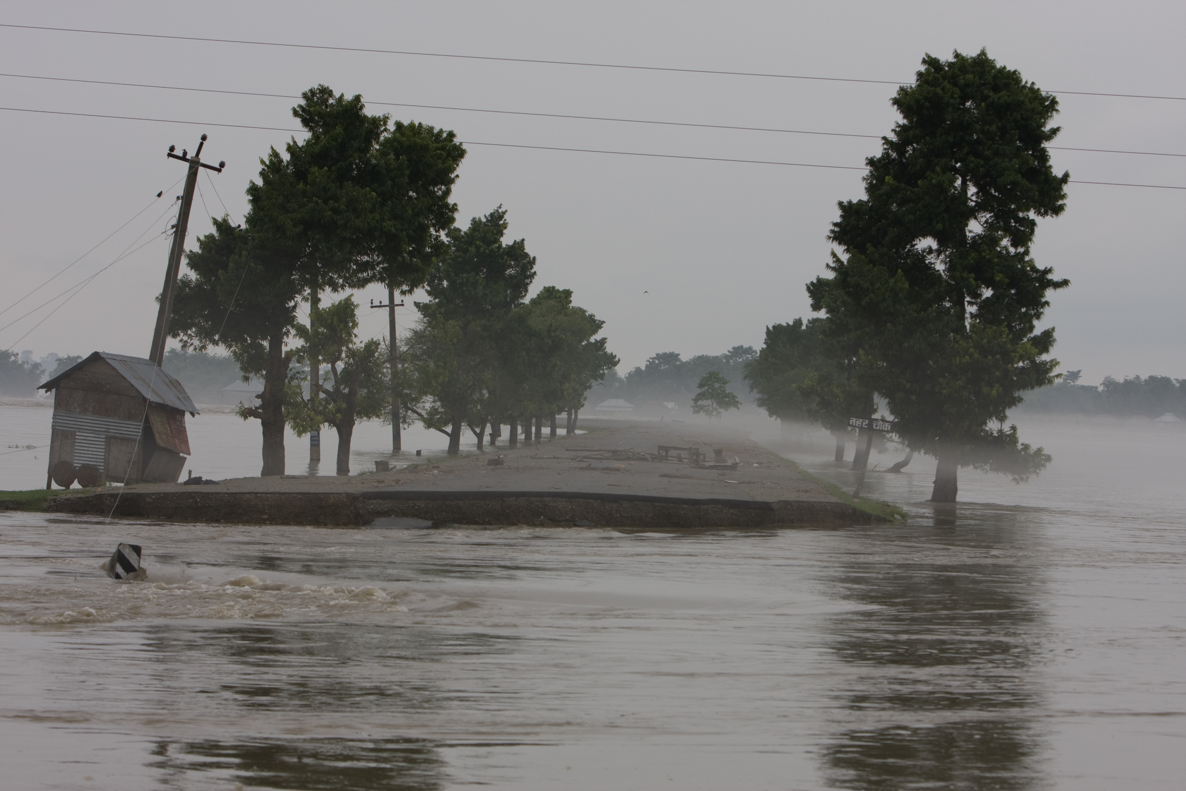 Flooding in Nepal India