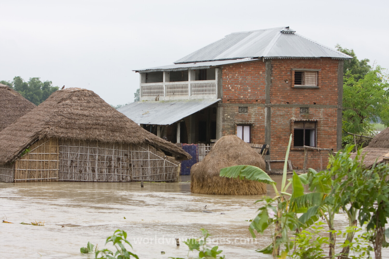 Flooding in Nepal India