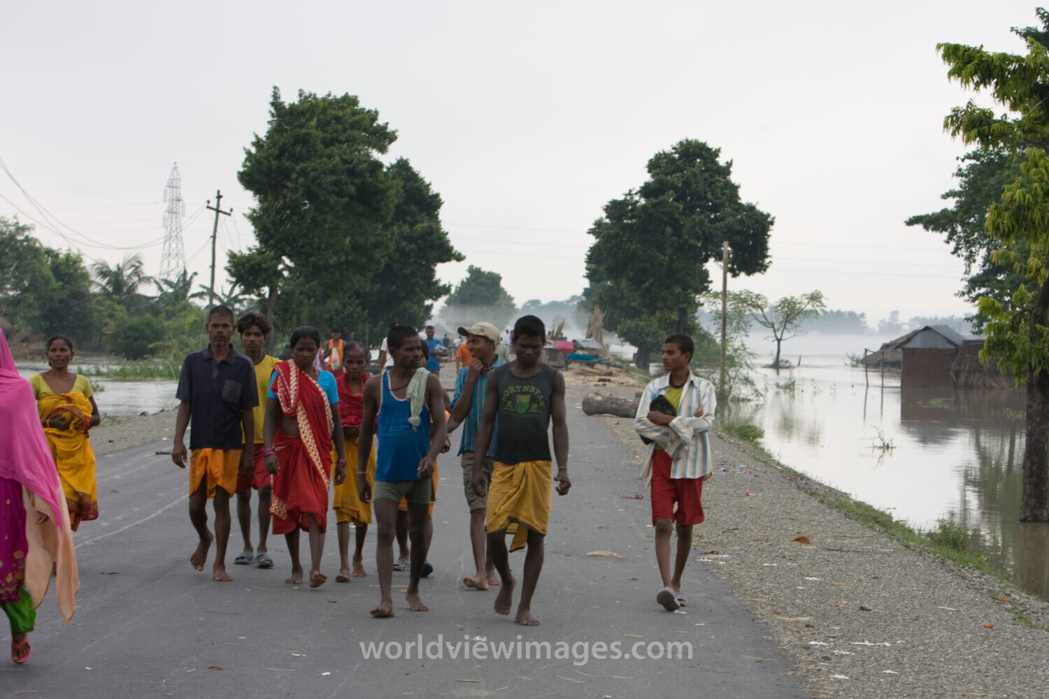 Flooding in Nepal India