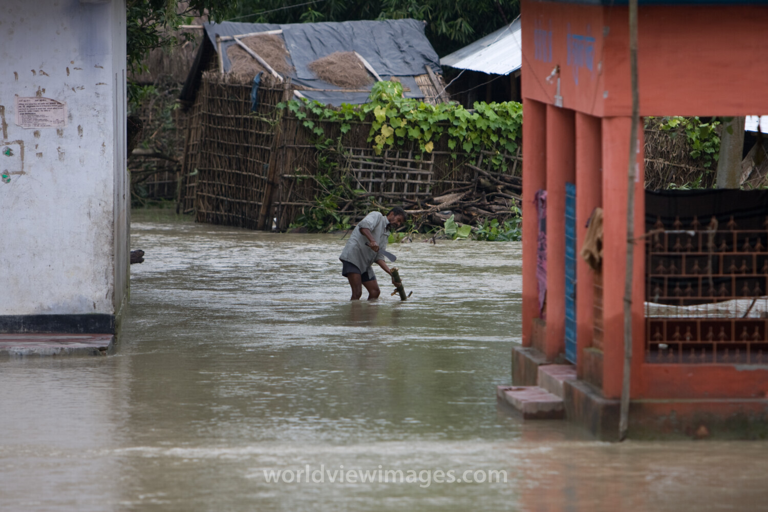 Flooding in Nepal India