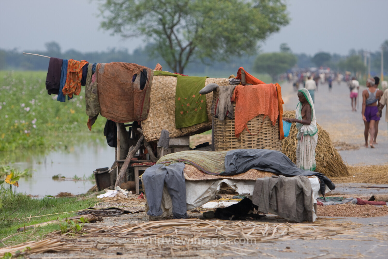 Flooding in Nepal India