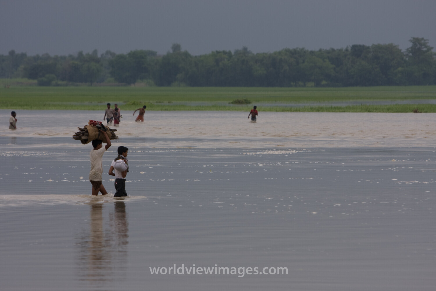 Flooding in Nepal India