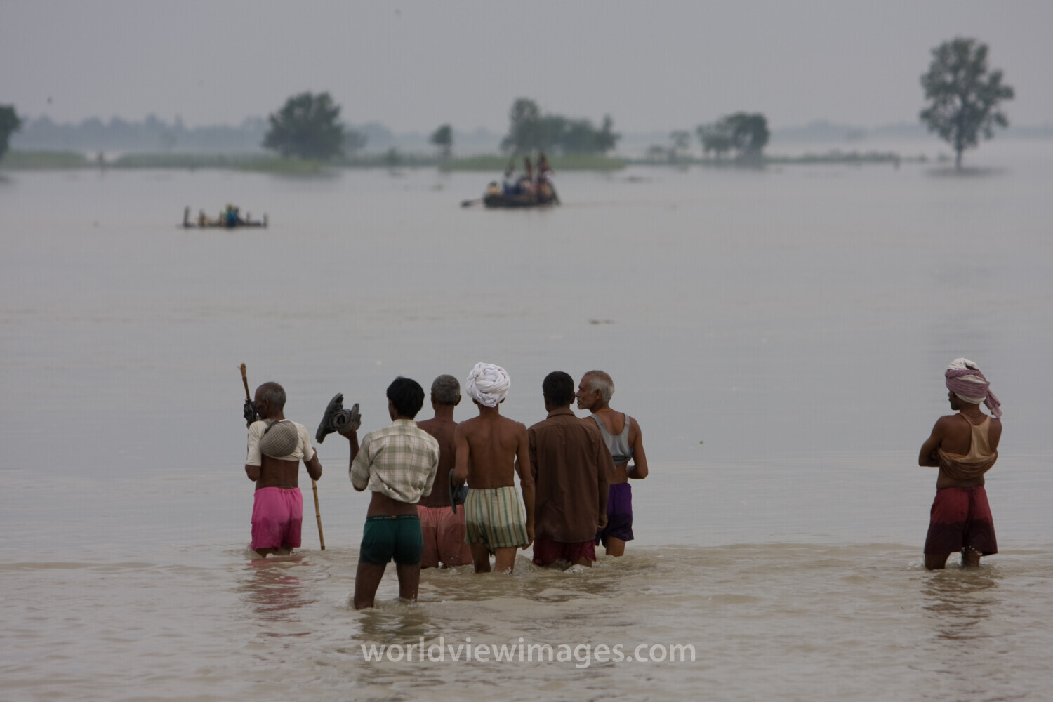 Flooding in Nepal India