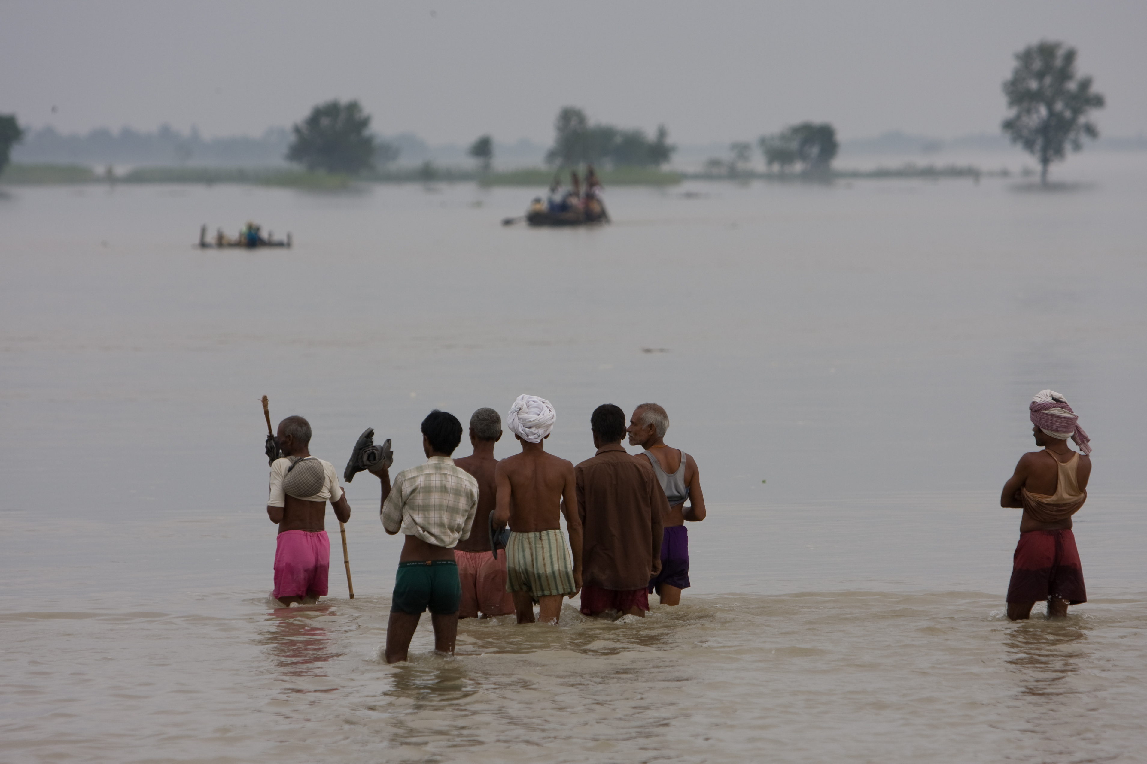 Flooding in Nepal India