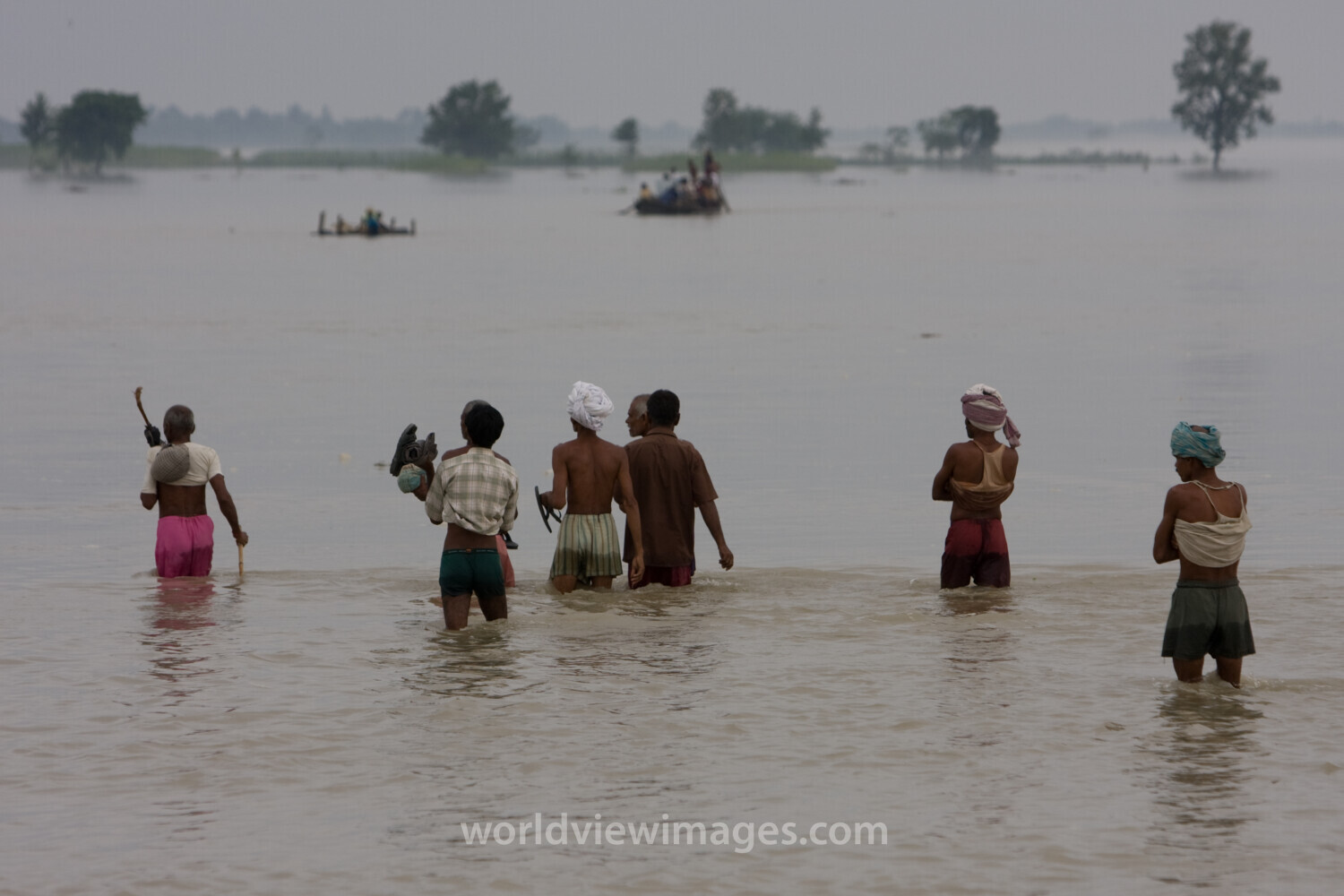 Flooding in Nepal India