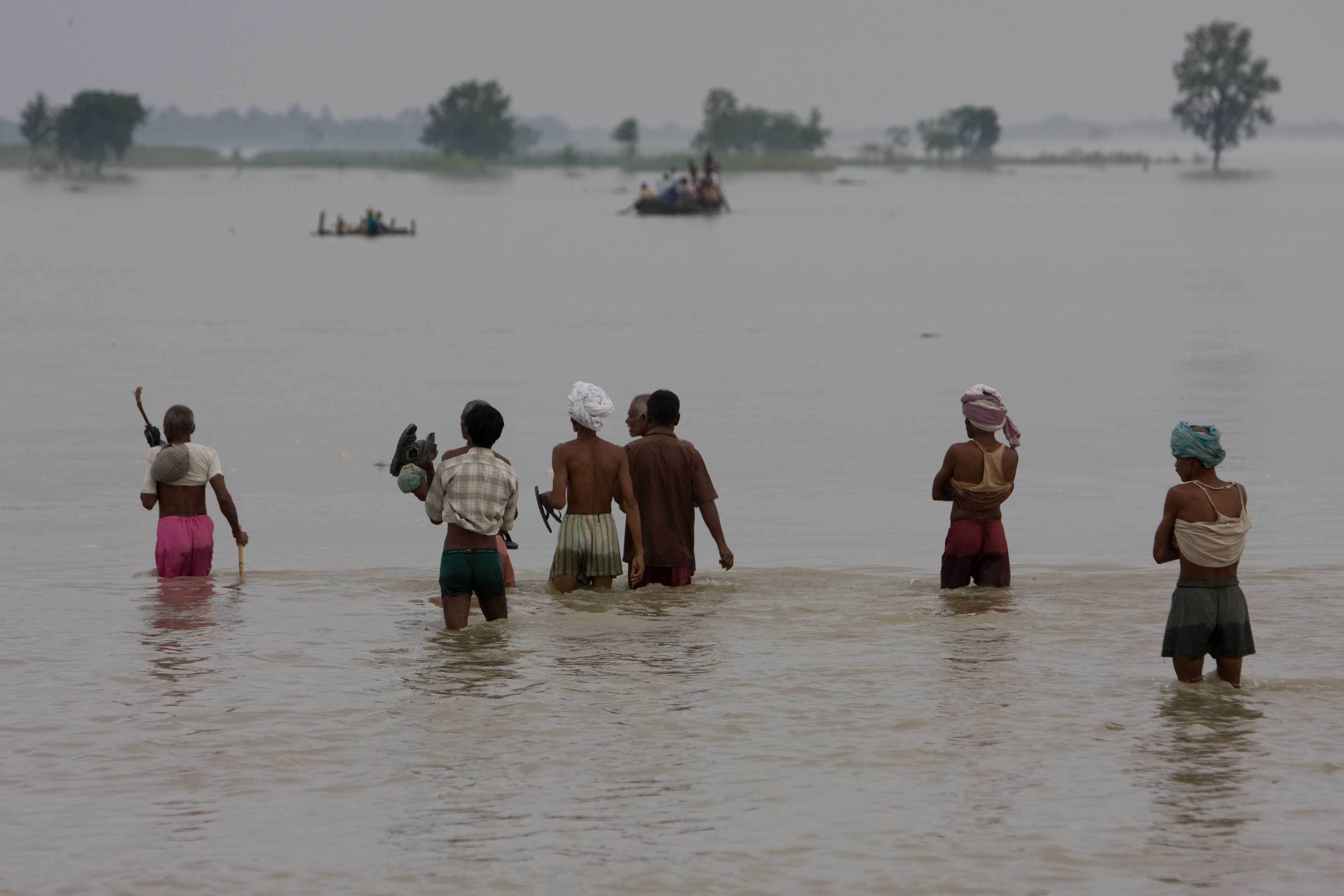 Flooding in Nepal India