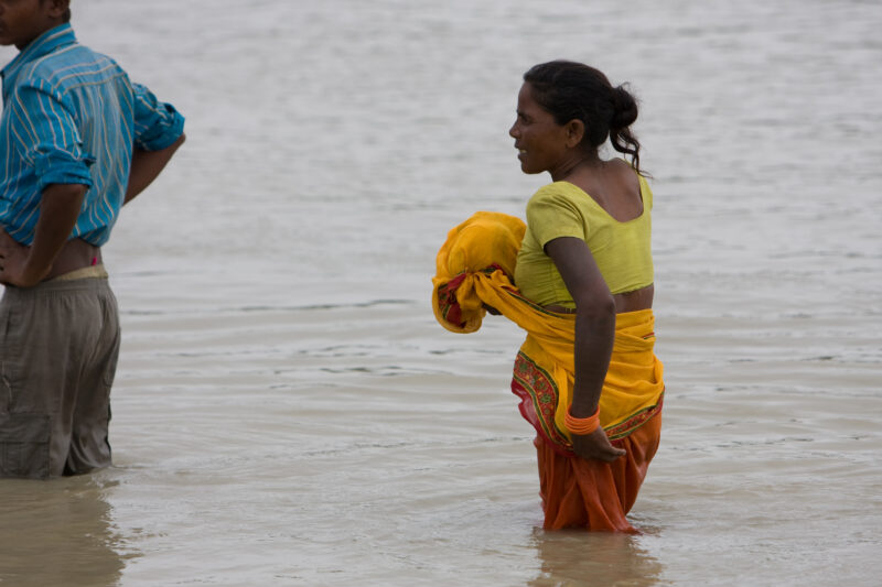 Flooding in Nepal India — Stock Images of the September 2008 monsoon flooding in South-eastern Nepal and northern India — Asia, Nepal, Flood, floods, disaster