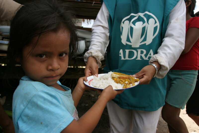 Emergency Food in Peru — During times of natural and man-made disasters, people loose their crops, or the ability to grow food — Emergency, Disaster, food, s...
