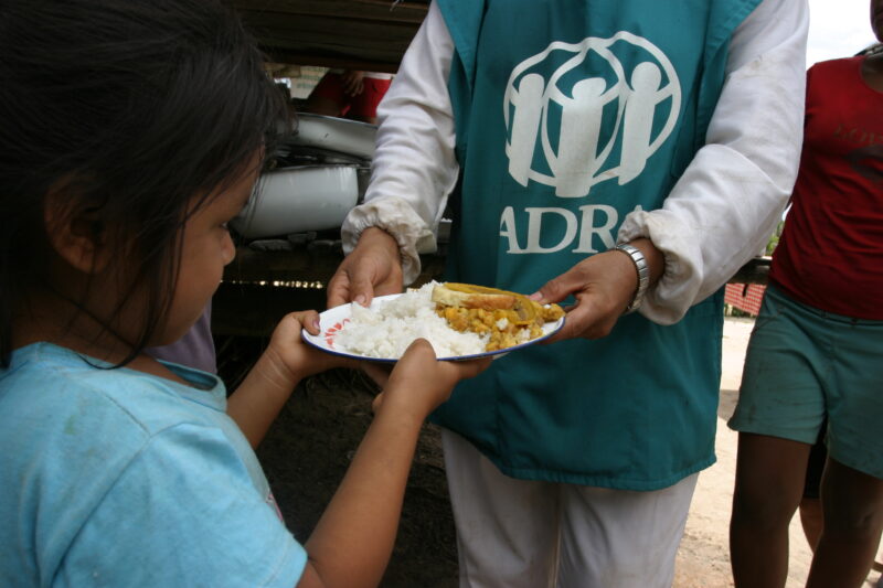 Emergency Food in Peru — During times of natural and man-made disasters, people loose their crops, or the ability to grow food — Emergency, Disaster, food, s...