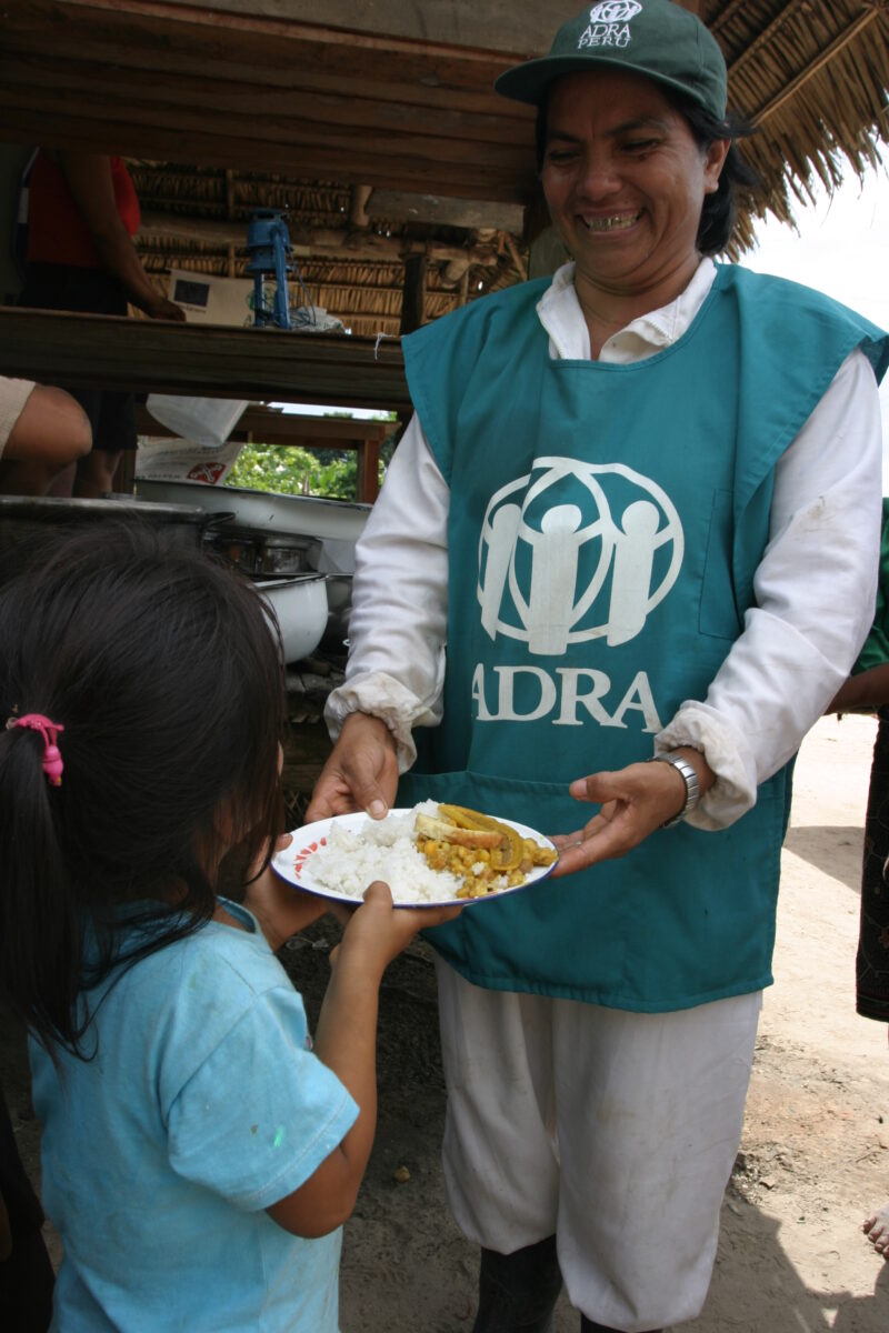 Emergency Food in Peru — During times of natural and man-made disasters, people loose their crops, or the ability to grow food — Emergency, Disaster, food, s...