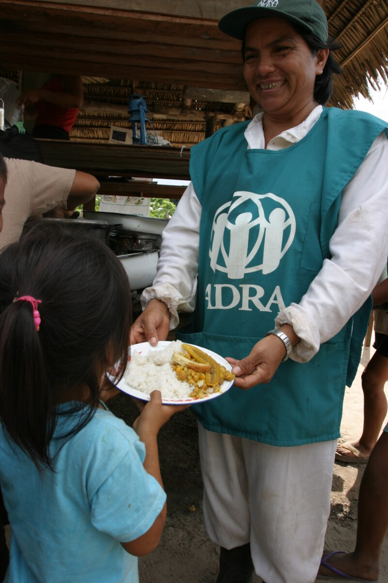 Emergency Food in Peru — During times of natural and man-made disasters, people loose their crops, or the ability to grow food — Emergency, Disaster, food, s...