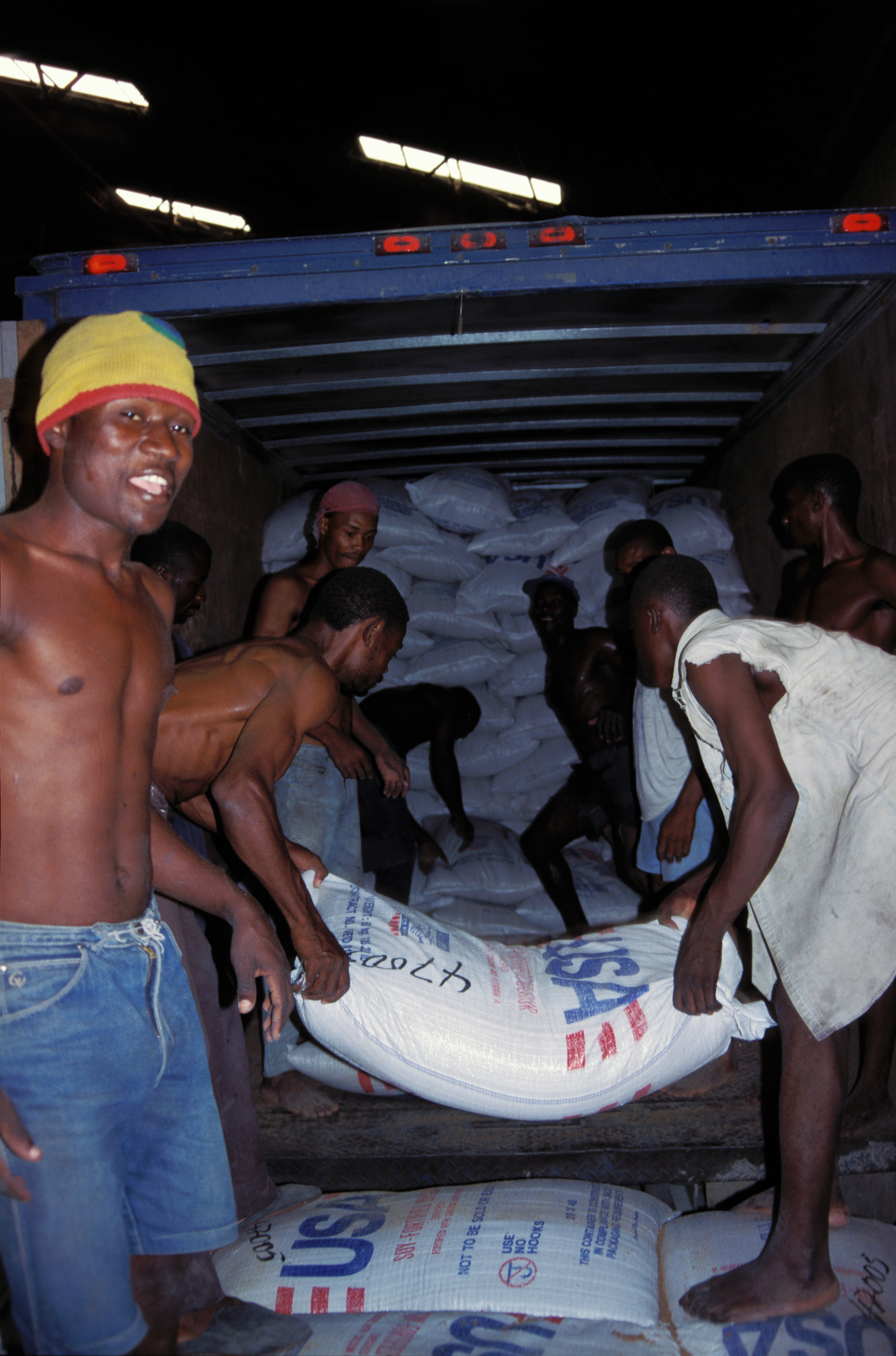 Food Distribution in Haiti