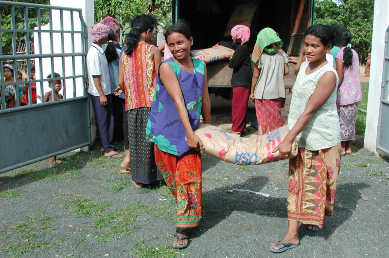Food Assistance in Cambodia — During times of natural and man-made disasters, people loose their crops, or the ability to grow food — Emergency, Disaster, fo...