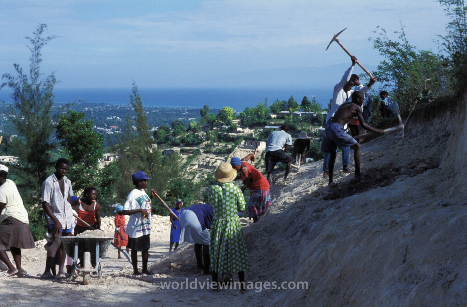 Food for Work in Haiti