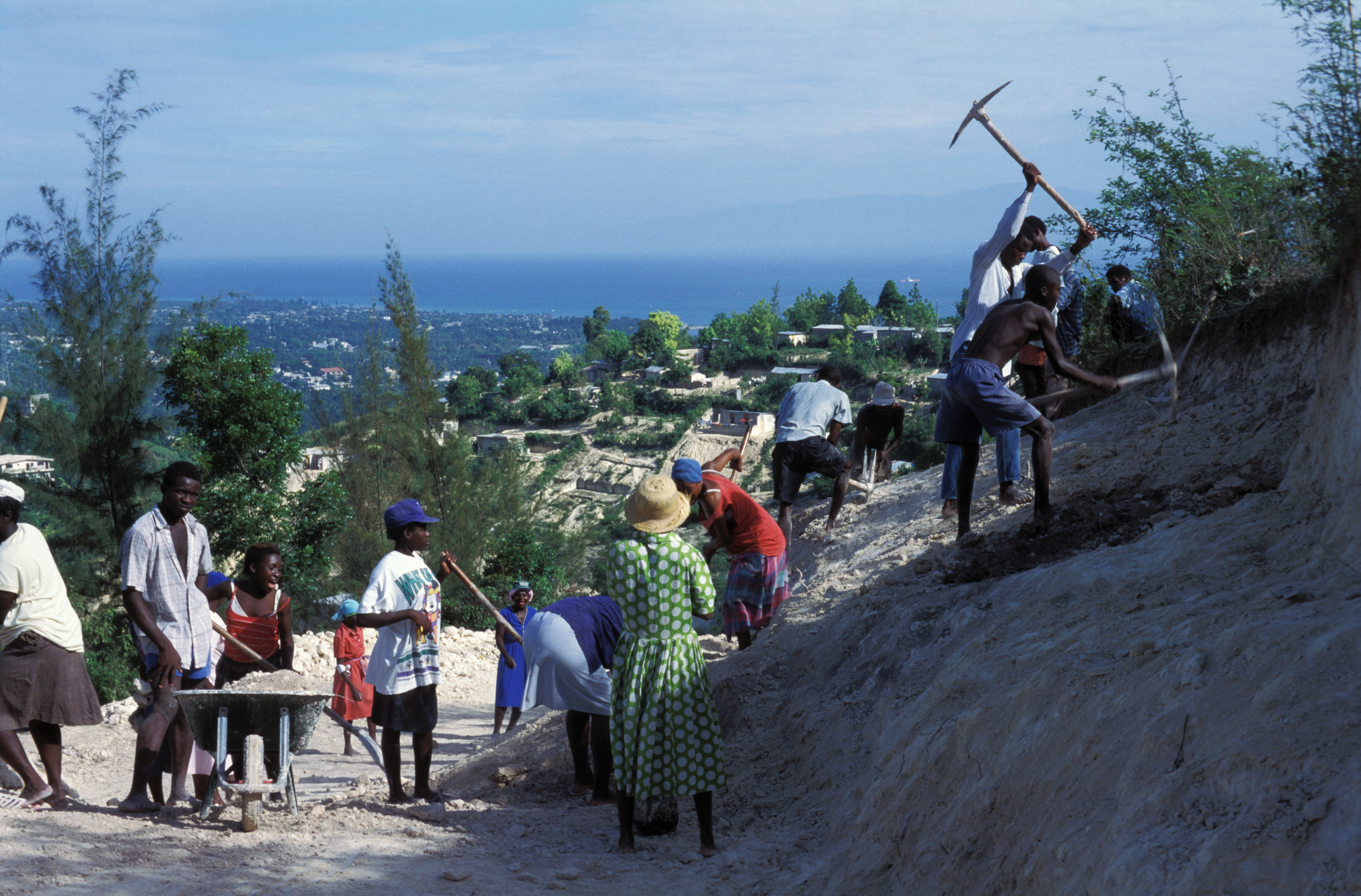 Food for Work in Haiti