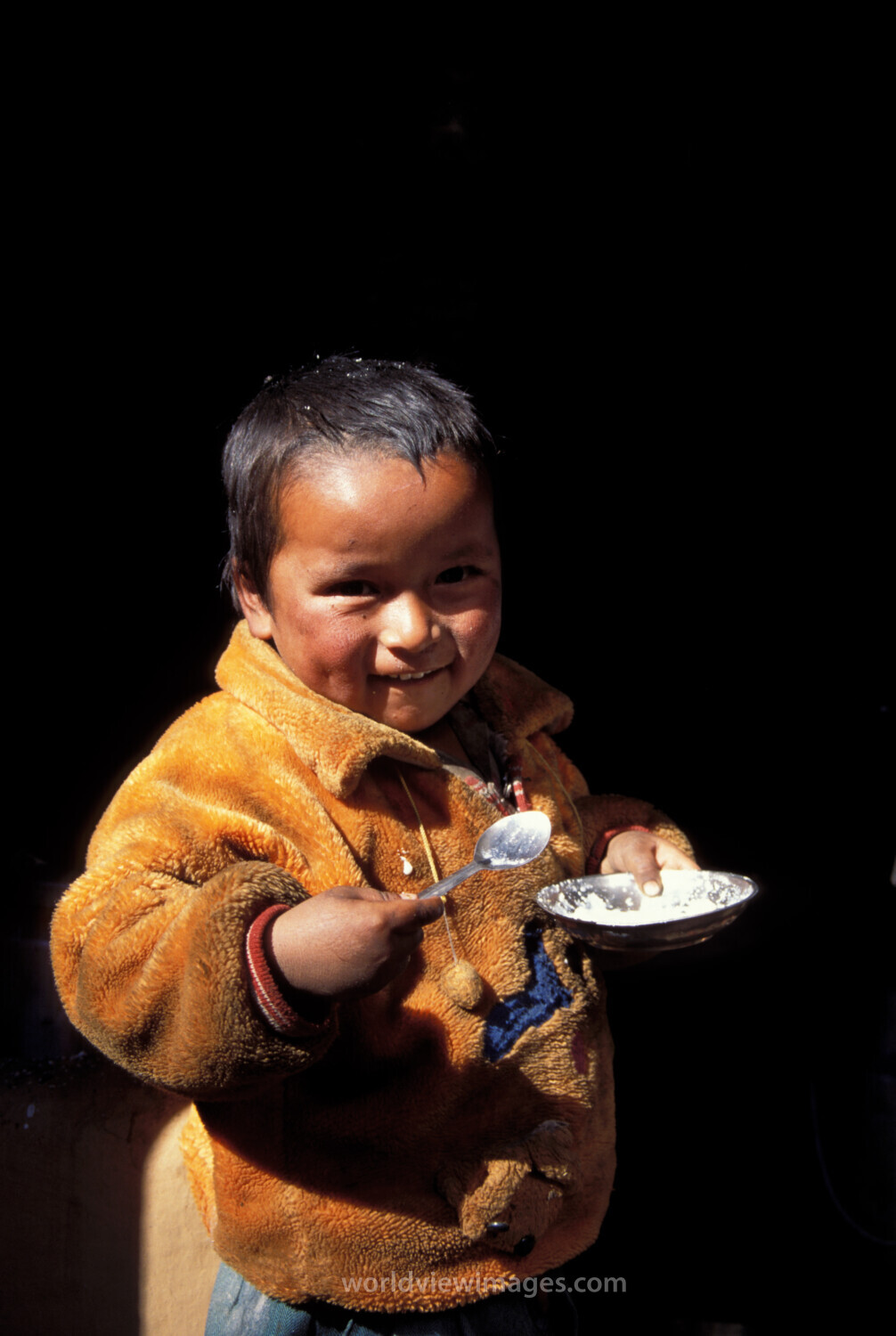 Eating in Nepal