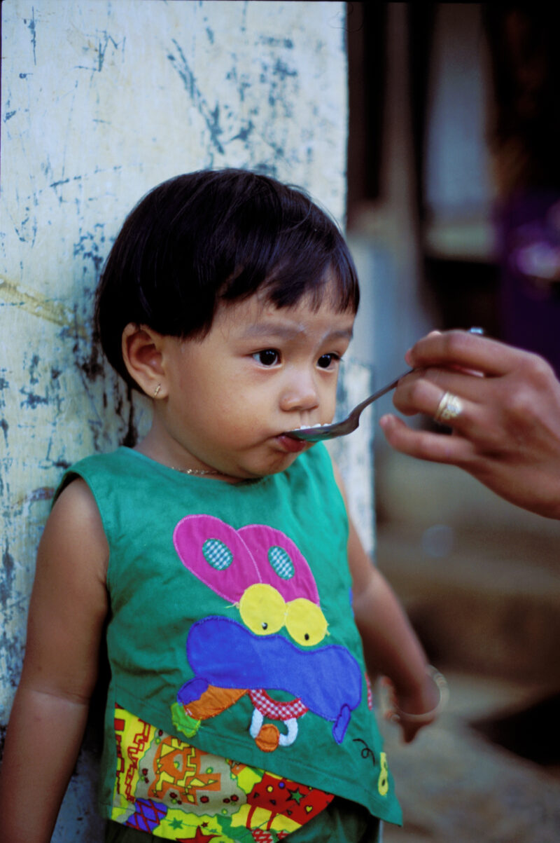 Feeding Baby — Baby, Babies, food, eating, feeding