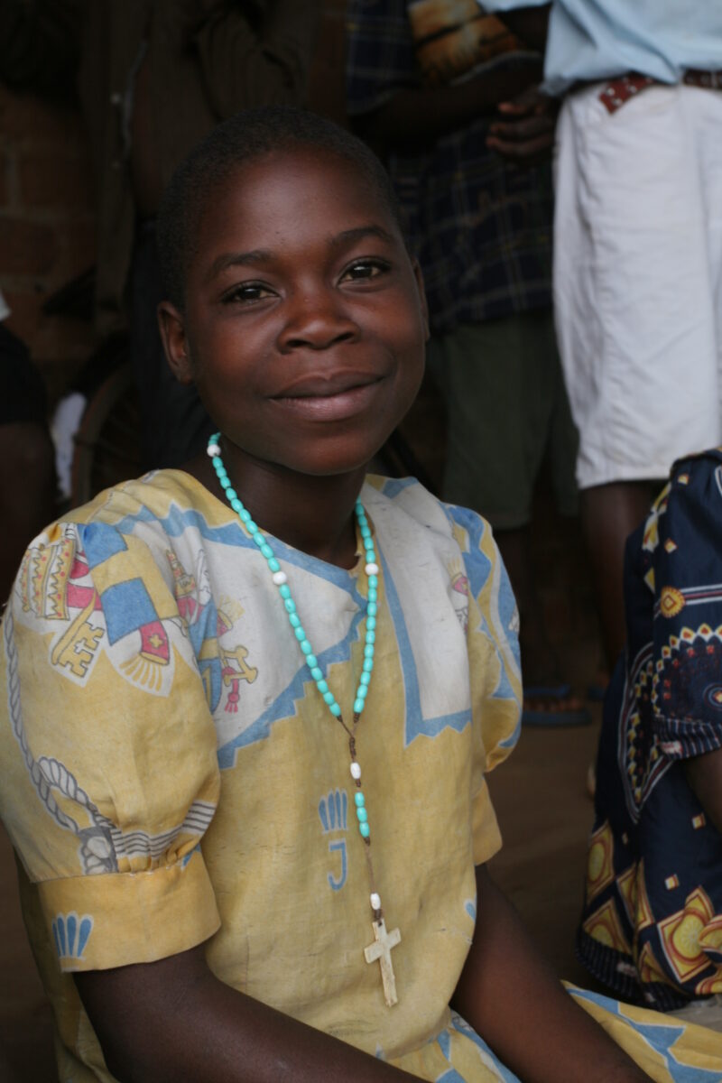 Girl in Malawi — Stock Image of girl living in rural Malawi — Malawi, Africa, ADRA, Poverty, girl