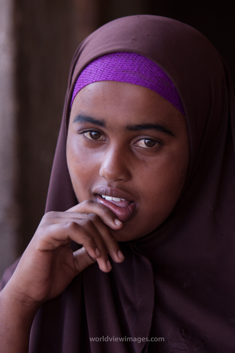 Girl in Somalia
