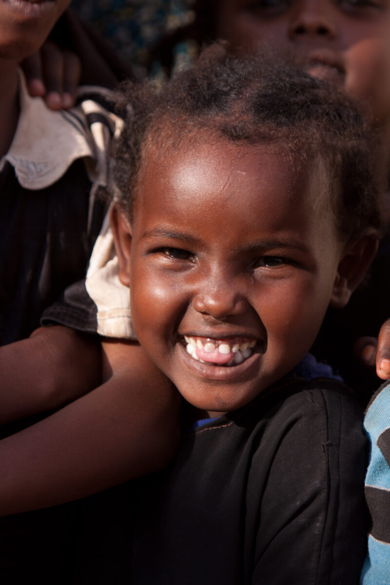 Girl in Somalia — Stock Image of young girl growing up in Somalia — Africa, East Africa, Somalia, drought, famine