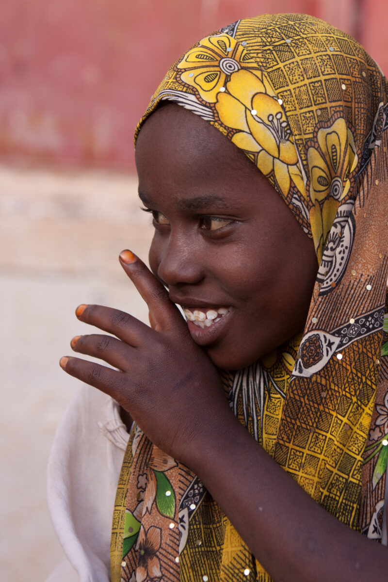 Girl in Somalia — Stock Image of young girl growing up in Somalia — Africa, East Africa, Somalia, drought, famine