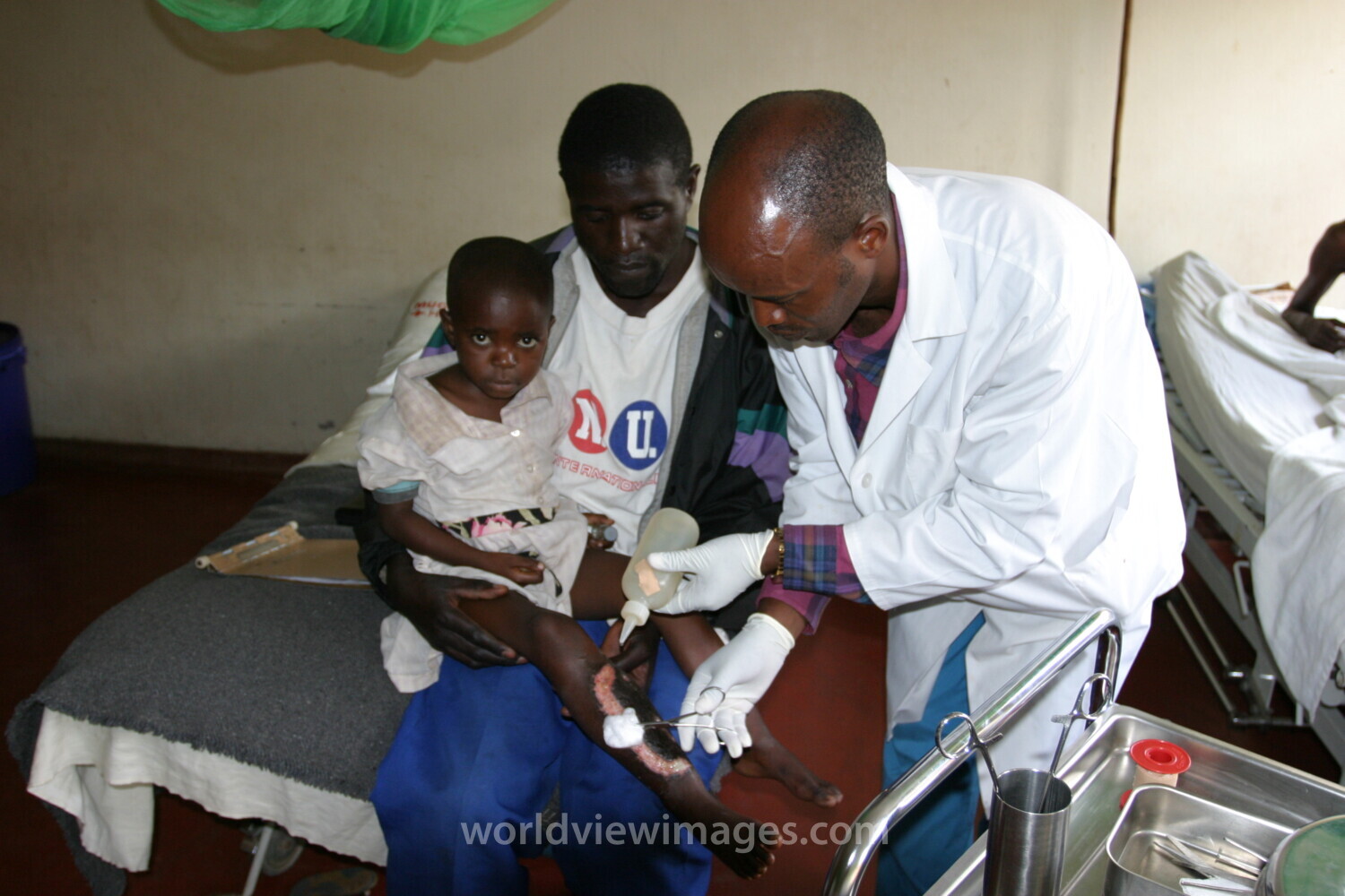 In the Hospital in Rwanda