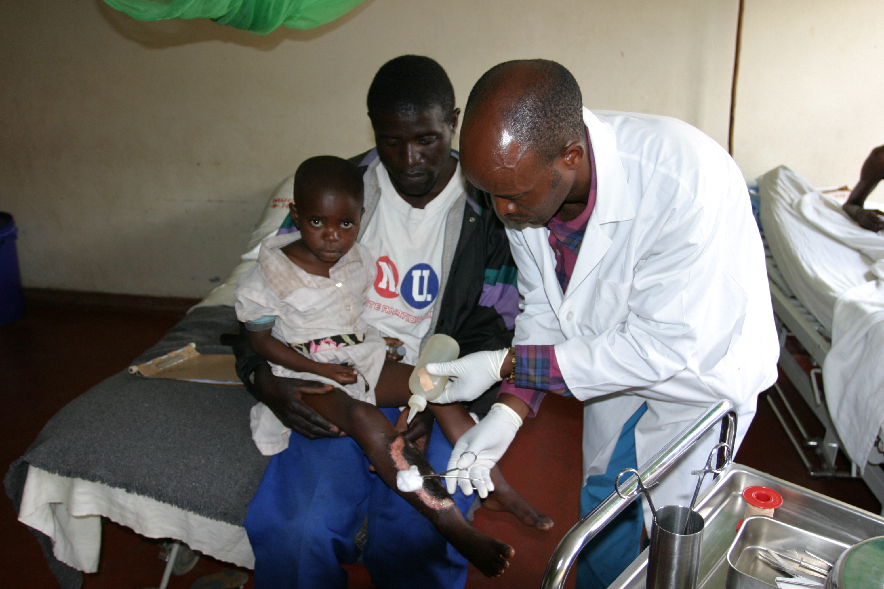 In the Hospital in Rwanda