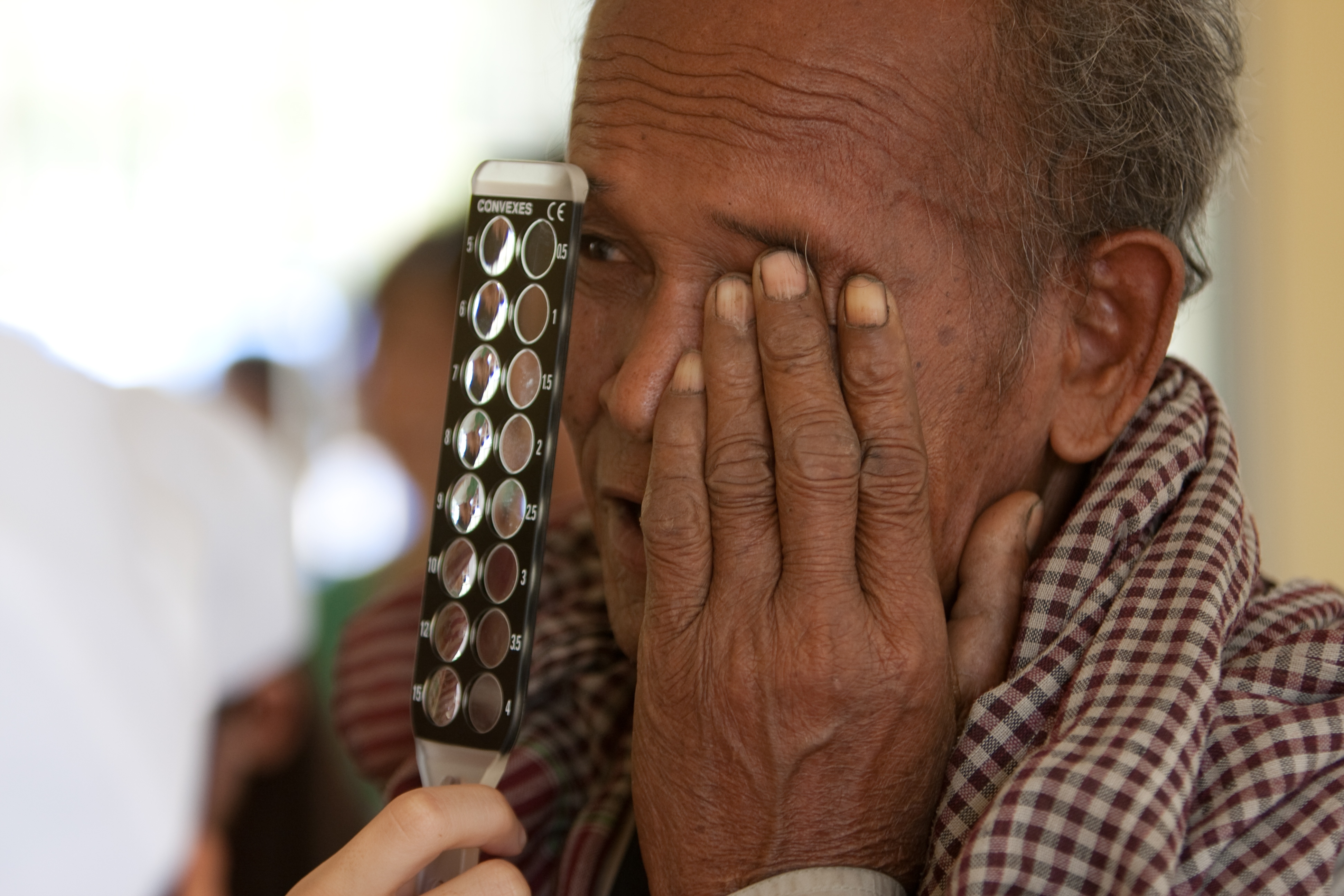 Eye Exam in Cambodia