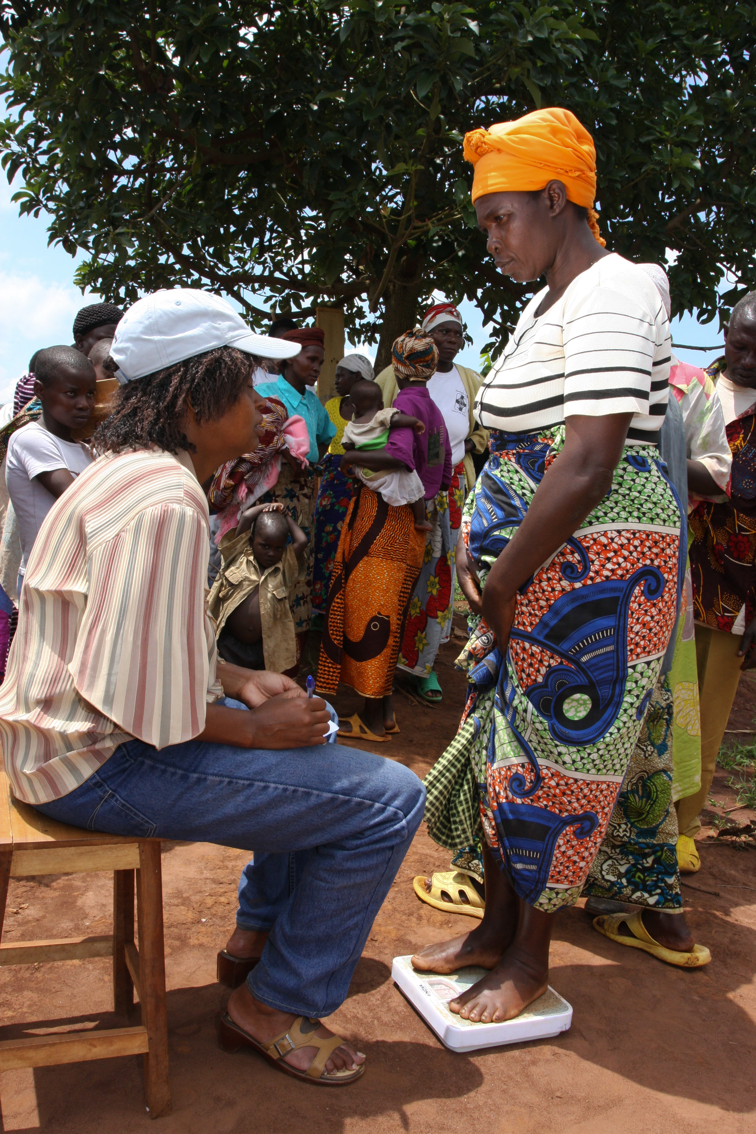 Wehighing In in Rwanda