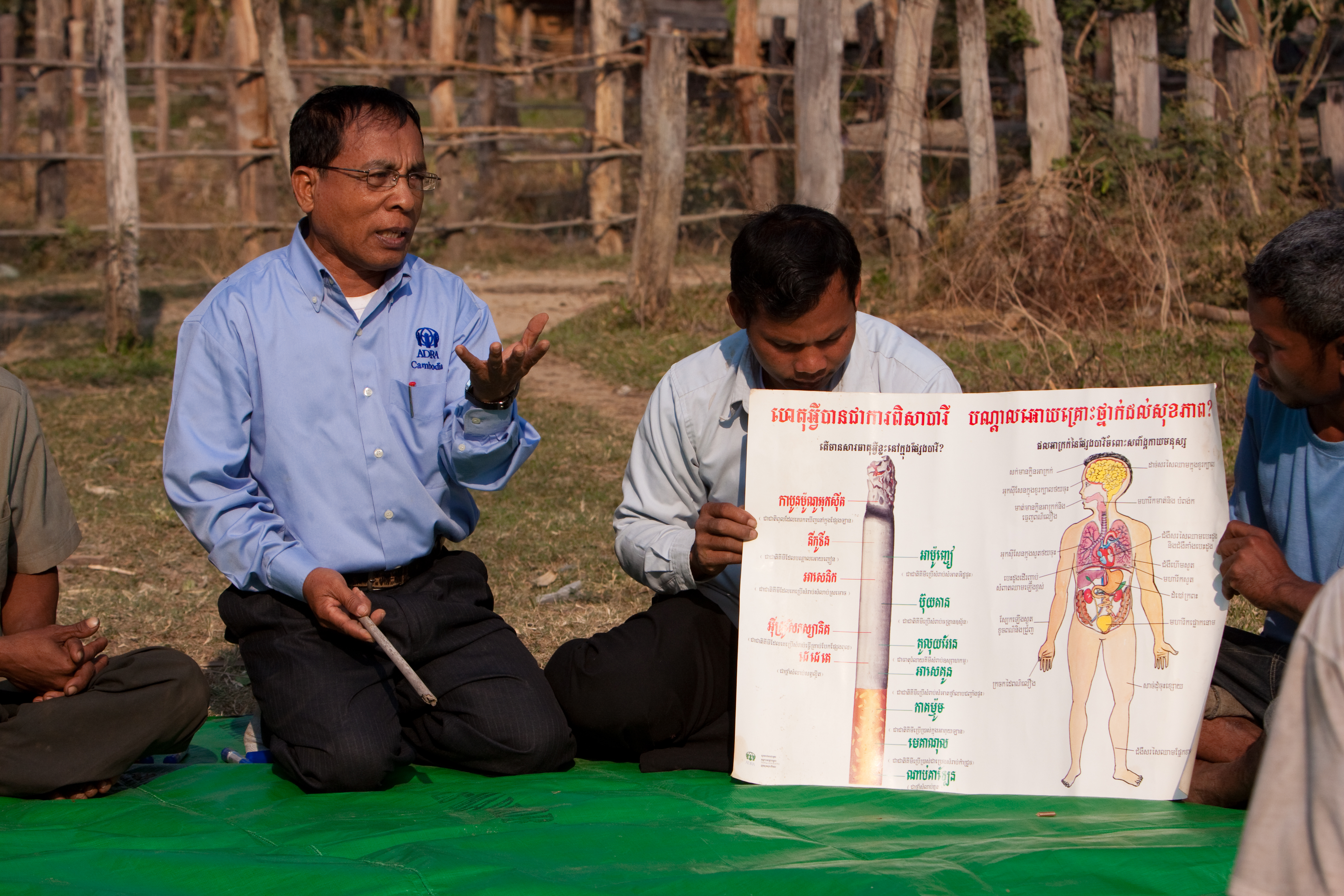 Health Education on Tobacco Use in Cambodia