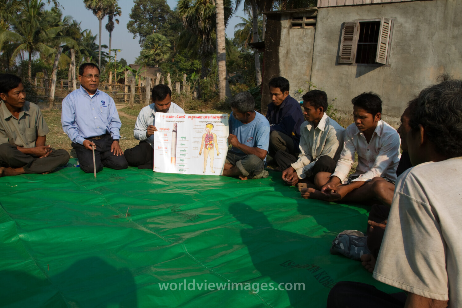 Health Education on Tobacco Use in Cambodia