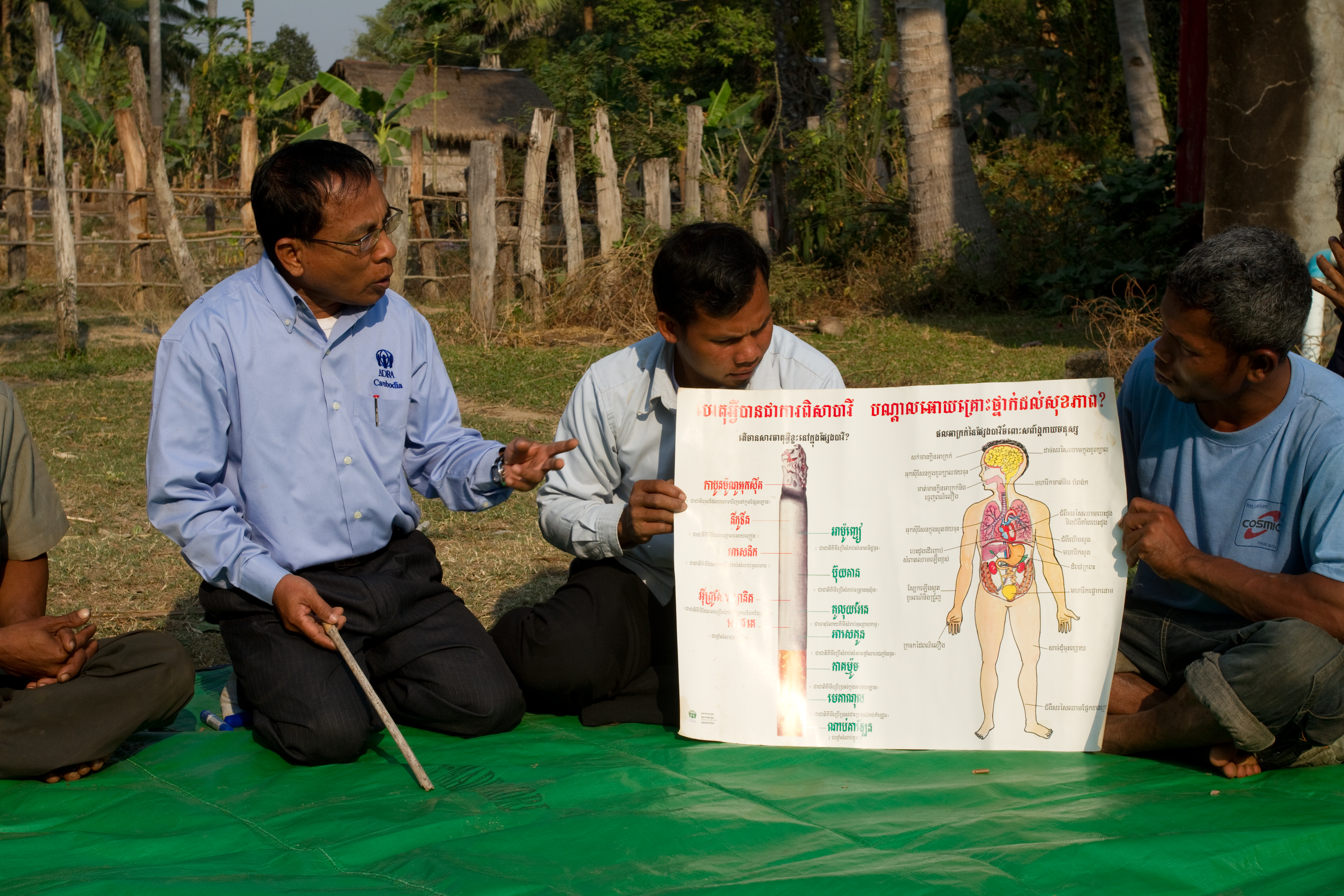 Health Education on Tobacco Use in Cambodia