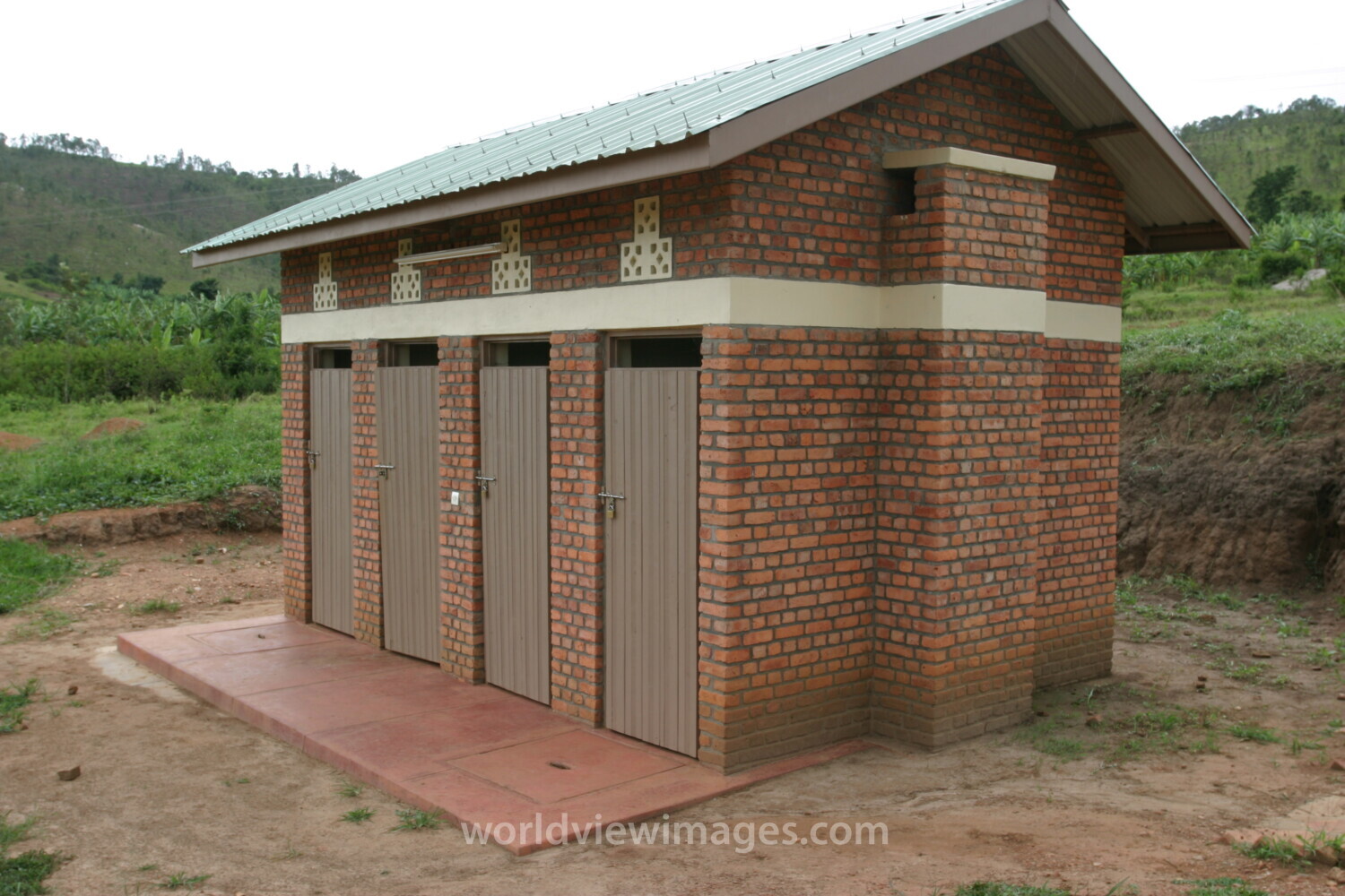 Latrines in Rwanda