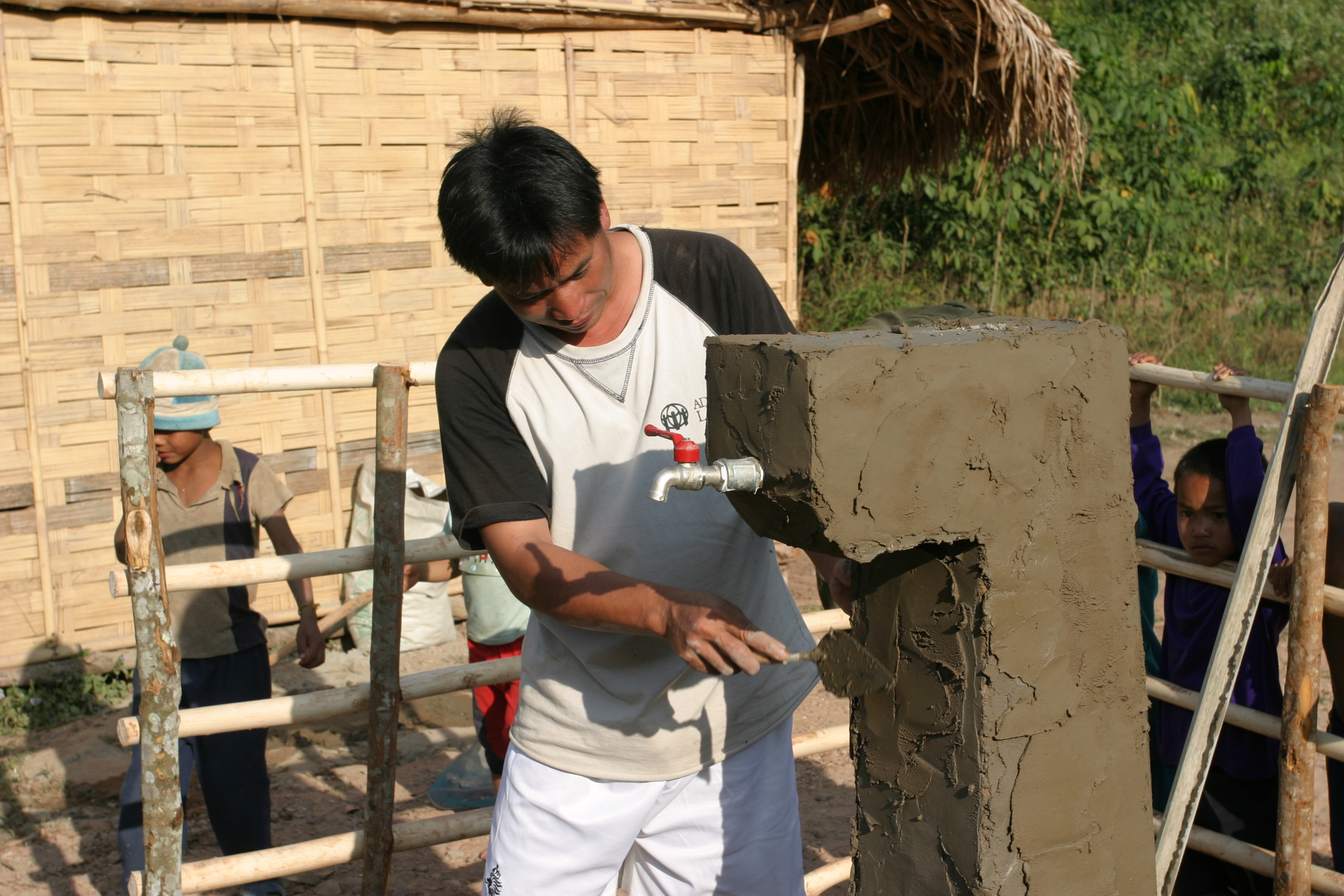 Installing the Tap in Laos