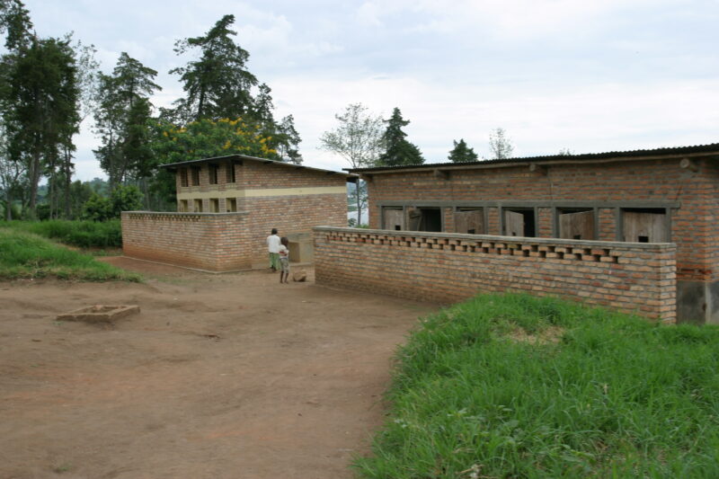 Latrines in Rwanda — Rwanda, Africa, ADRA, Poverty, Development