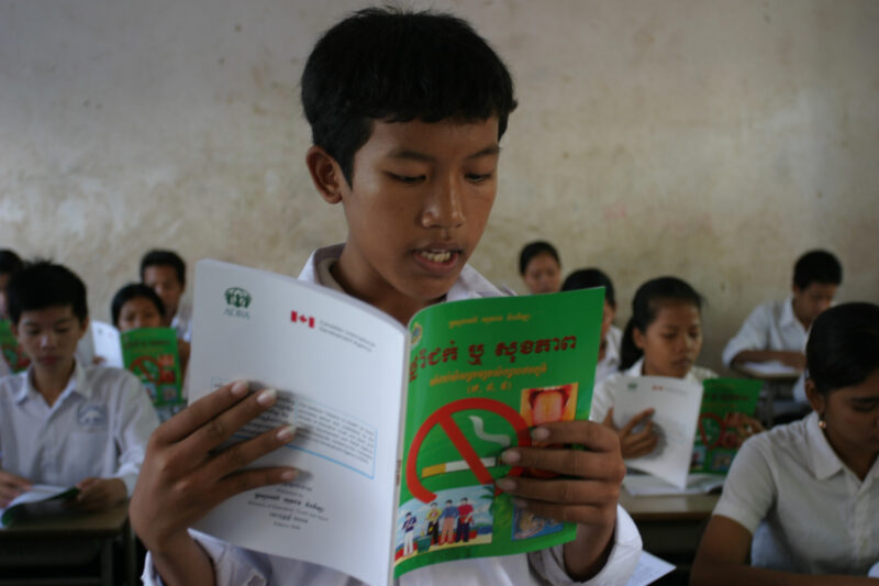 Tobacco Education in Cambodia — ADRA Cambodia takes on the giant tobacco industry in schools, bringing health education and the dangers of smoking to your he...