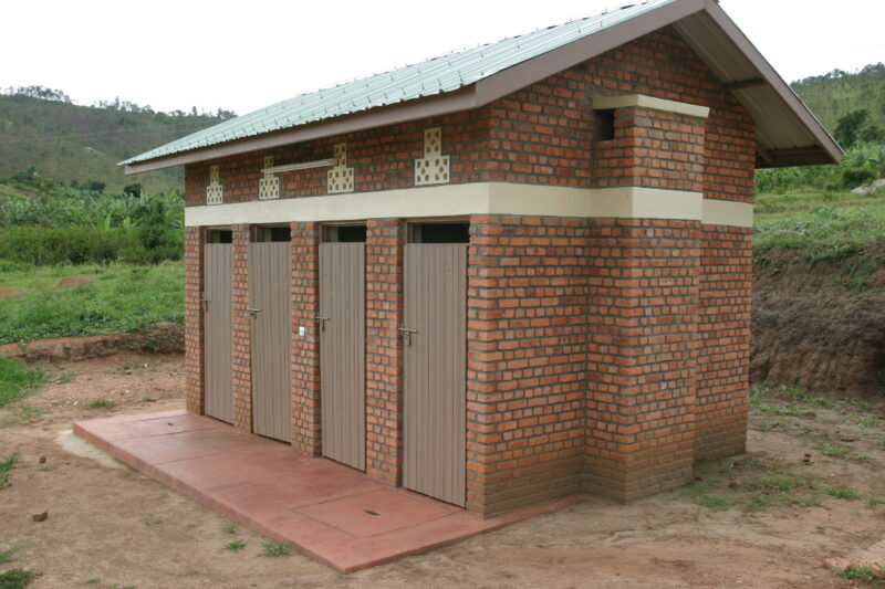 Latrines in Rwanda — Rwanda, Africa, ADRA, Poverty, Development