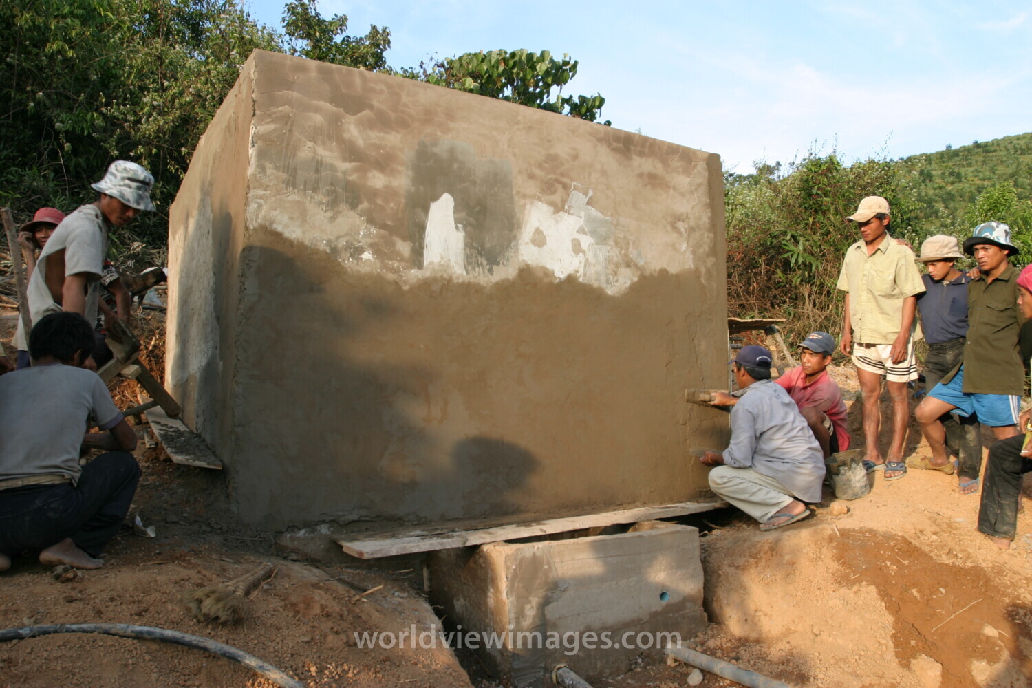 Water Tank in Laos