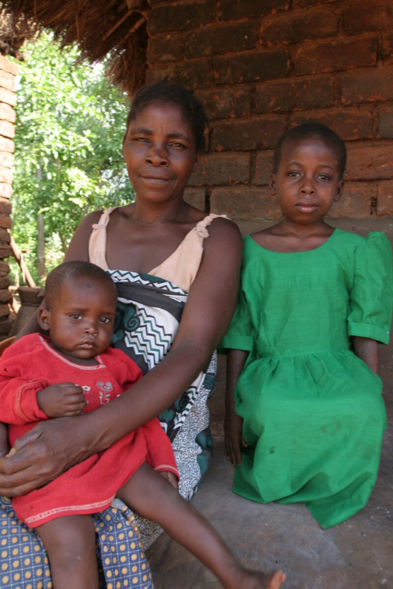 HIV Positive Girl in Malawi — Young girl in Malawi struggles with the opportunistic illnesses that come with being HIV positive. — Malawi, Africa, ADRA, girl...