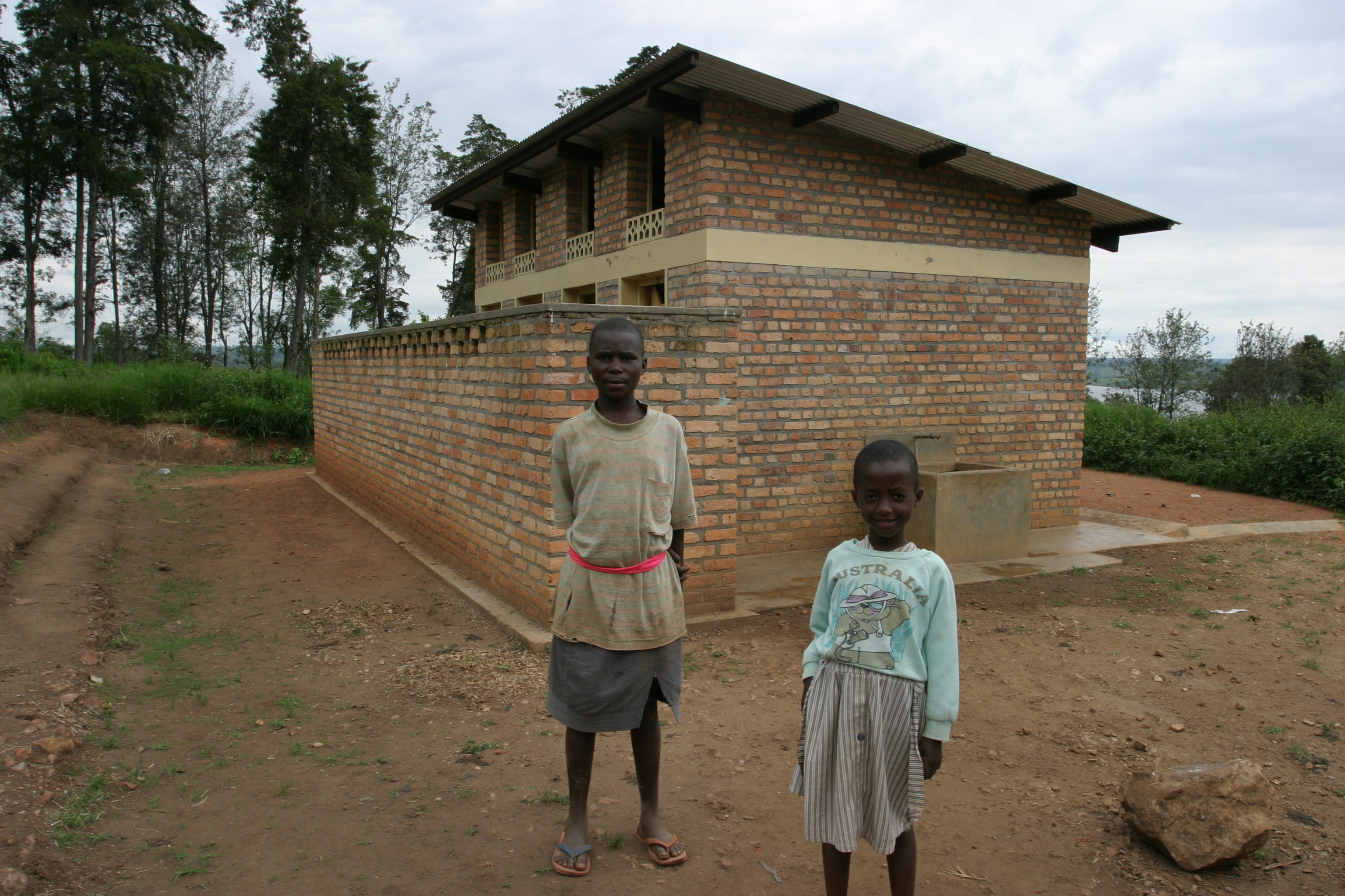 Latrines in Rwanda