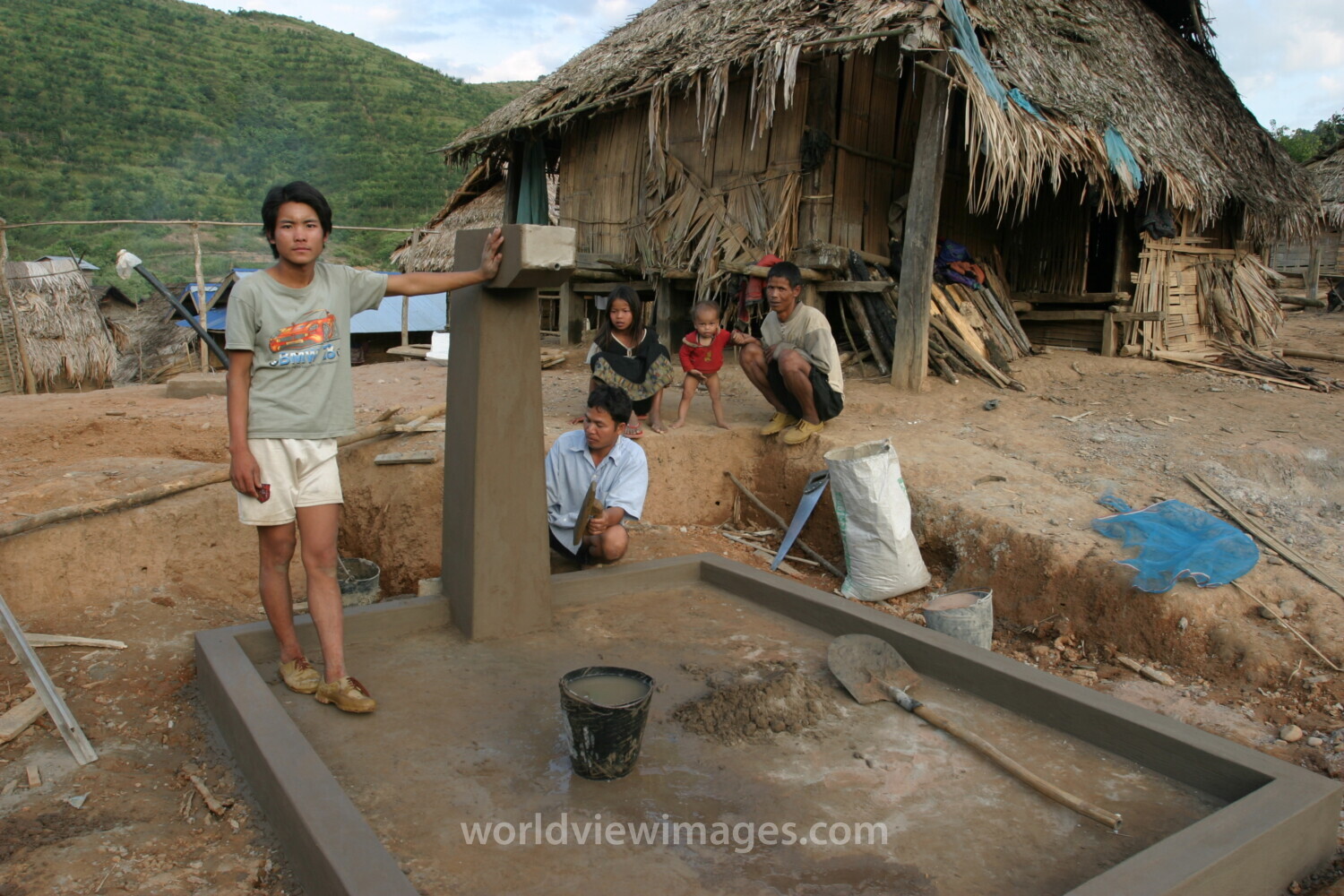 New Water Tap in Laos