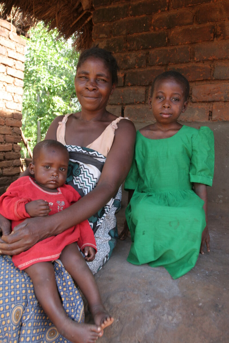 HIV Positive Girl in Malawi — Young girl in Malawi struggles with the opportunistic illnesses that come with being HIV positive. — Malawi, Africa, ADRA, girl...