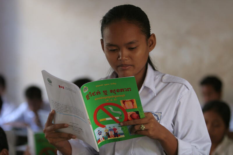 Tobacco Education in Cambodia — ADRA Cambodia takes on the giant tobacco industry in schools, bringing health education and the dangers of smoking to your he...