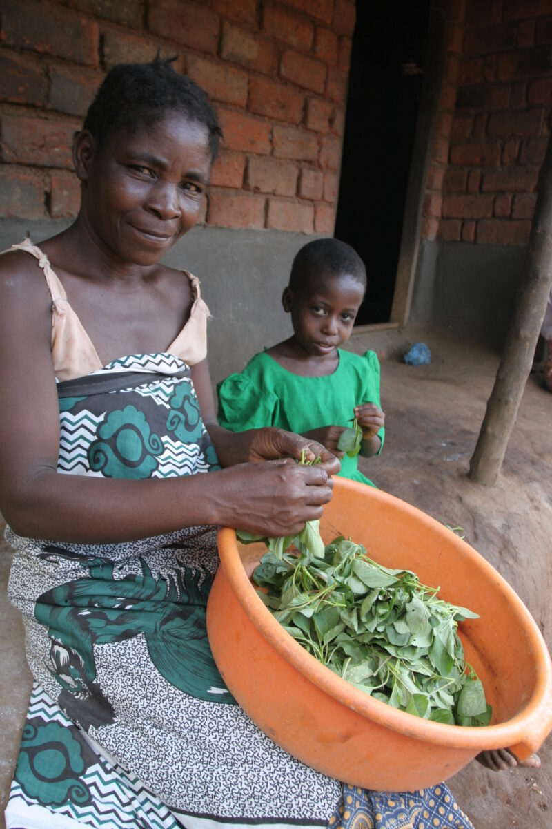 HIV Positive Girl in Malawi — Young girl in Malawi struggles with the opportunistic illnesses that come with being HIV positive. — Malawi, Africa, ADRA, girl...